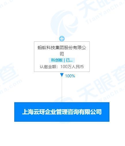 螞蟻集團在上海成立企管咨詢公司，拓展信息技術咨詢服務新領域